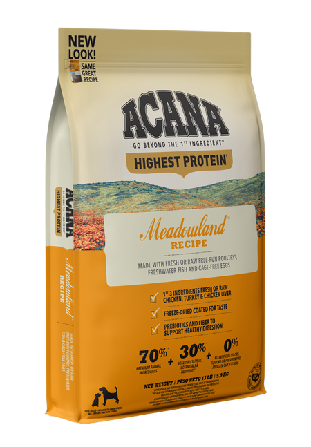 Acana Meadowlands Dog 25lbs