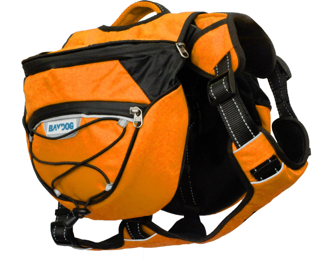 Baydog Saranac Dog Pack Large Orange