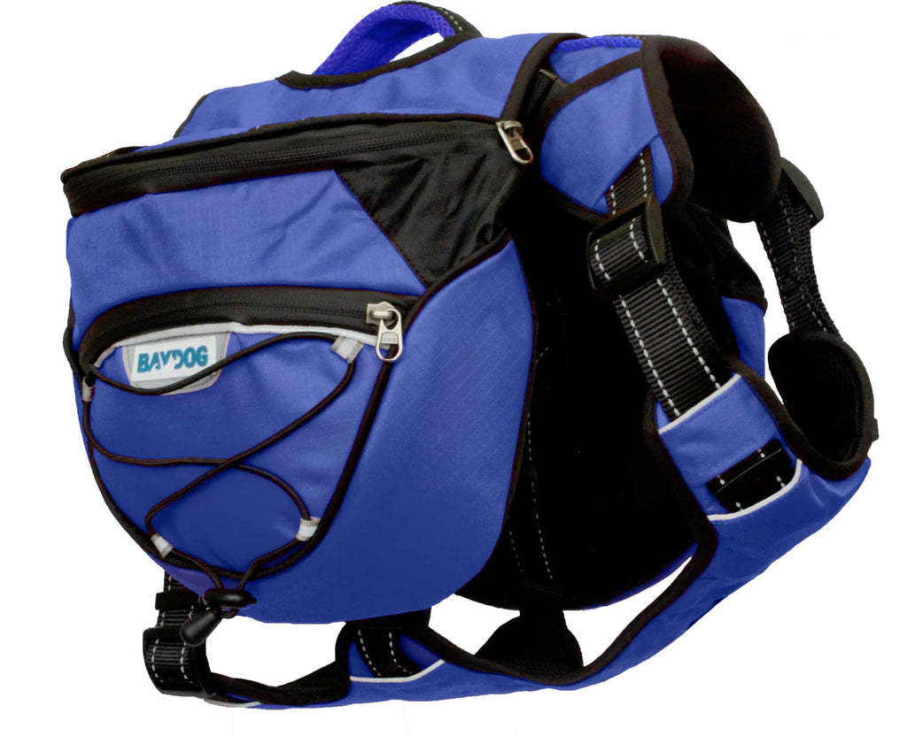 Baydog Saranac Dog Pack M Blue