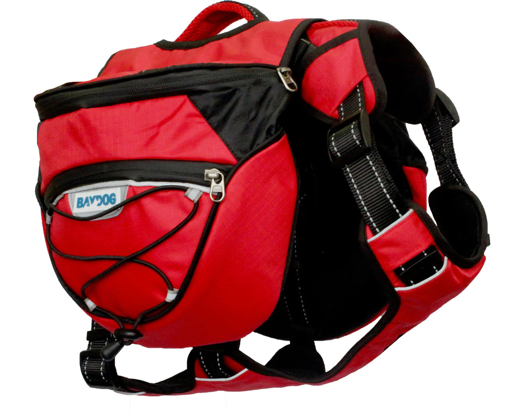 Baydog Saranac Dog Pack XL Red
