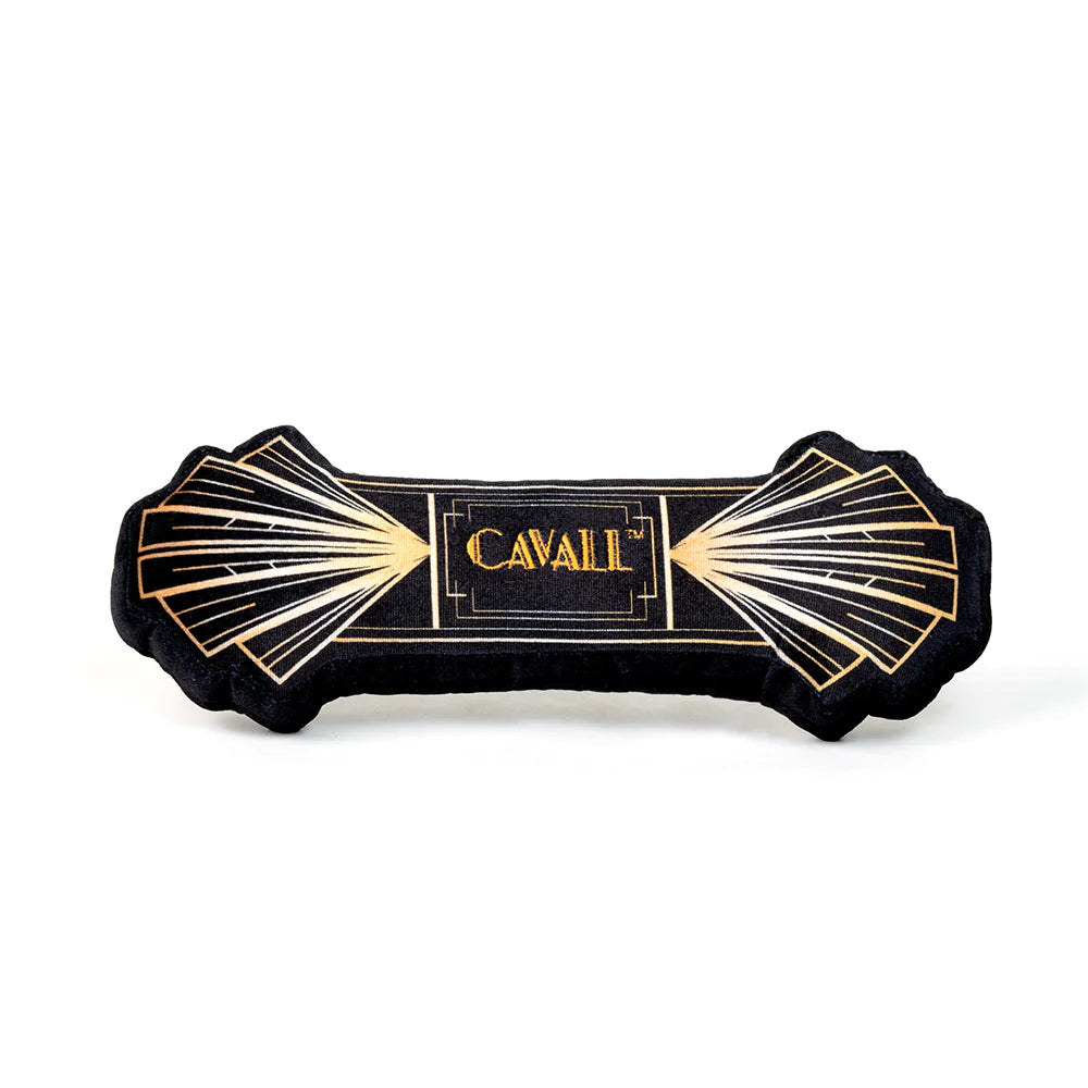 Cavall Art Deco Bone Dog Toy