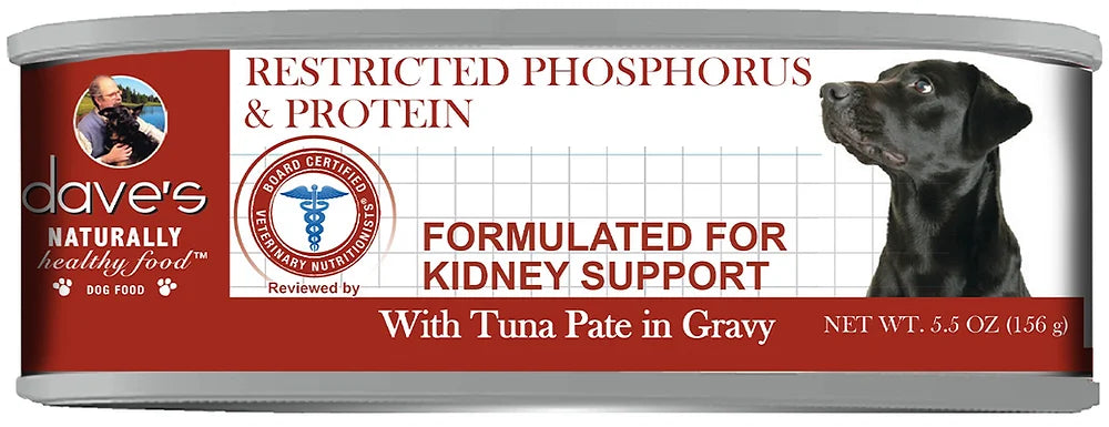 Dave's Restricted Phosphorus Tuna Dog Can 5.5oz