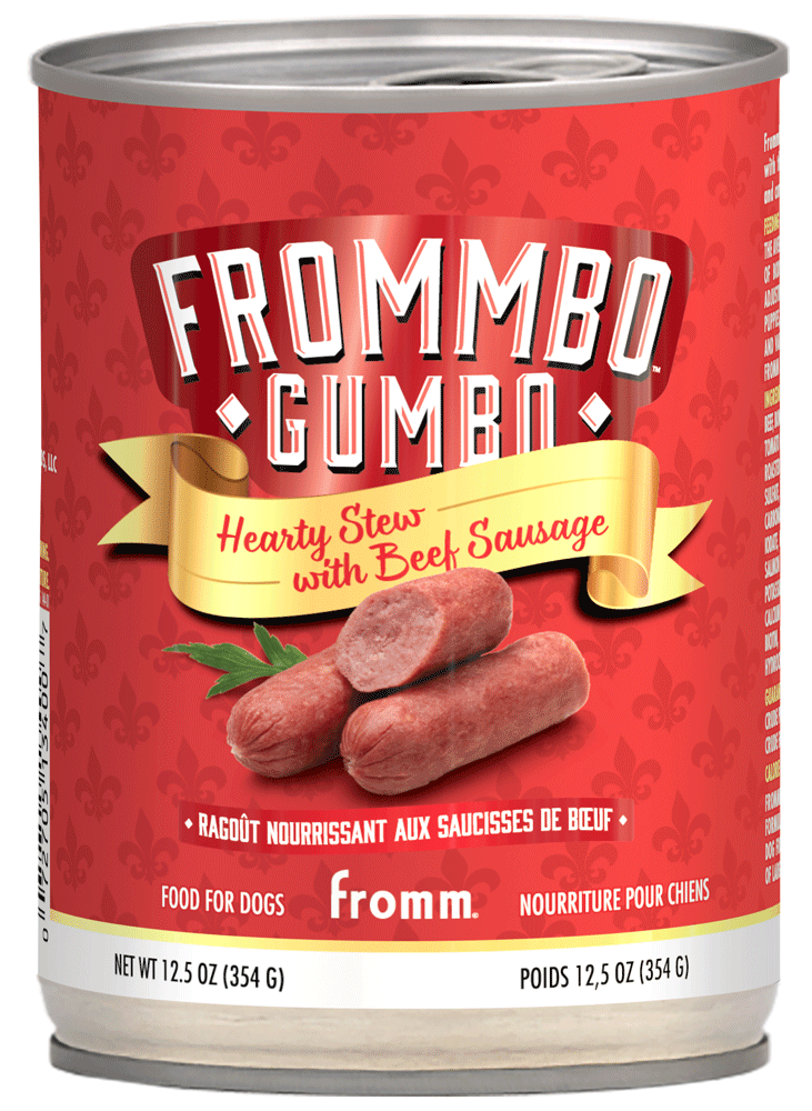 Frommbo Beef Stew Can Dog Food 12.5oz