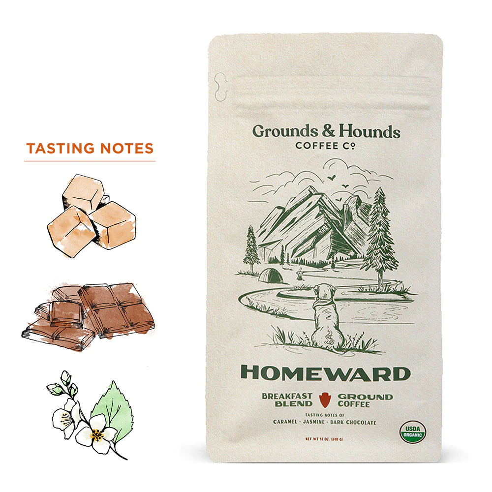 Homeward Breakfast Ground Coffee 12oz