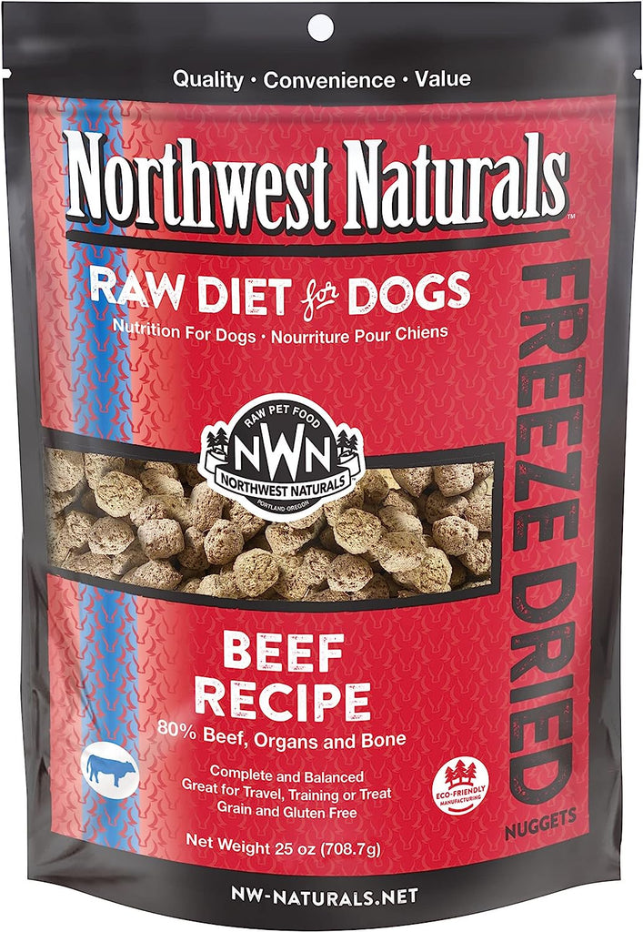 Northwest Naturals Freeze Dried Beef Nuggets 25oz