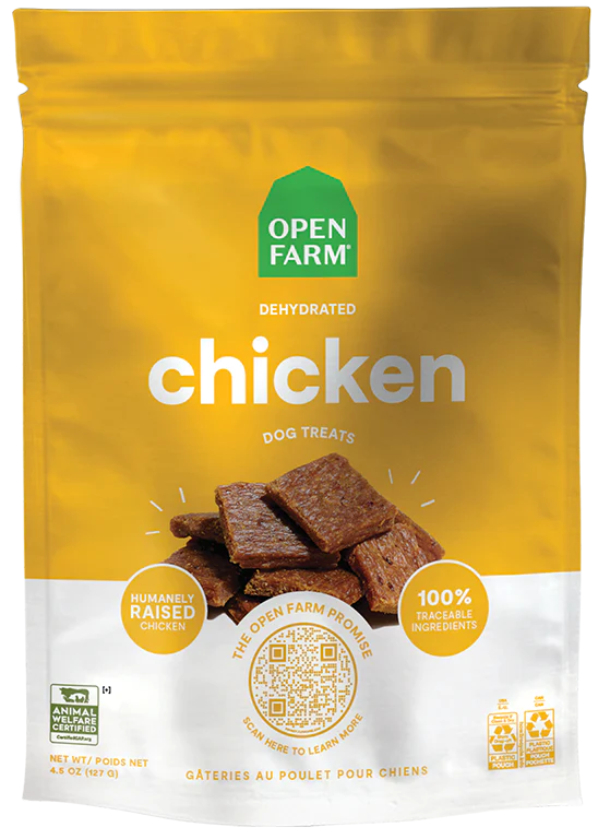 Open Farm Dehydrated Chicken Treats 4.5oz