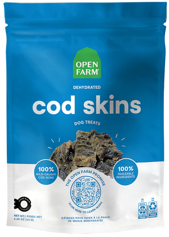 Open Farm Dehydrated Cod Treats 2.25oz