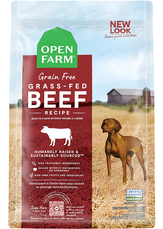 Open Farm Grain Free Beef 4 lbs