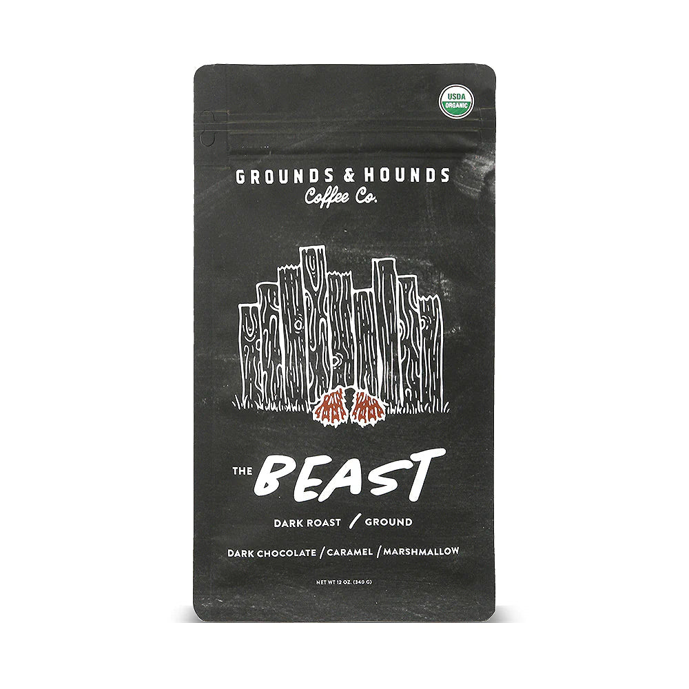 The Beast Dark Roast Ground Coffee 12oz