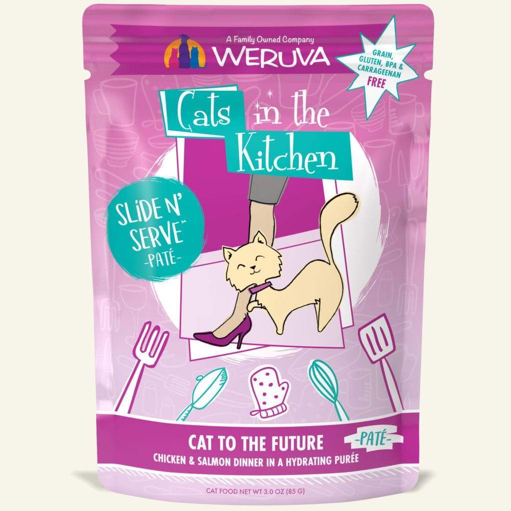 Cats In The Kitchen Slide N Serve Cat To The Future 3oz Pouch