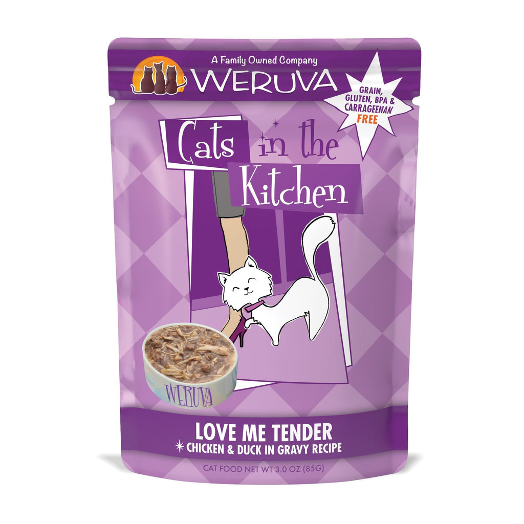 Cats in the Kitchen Pouches Love Me Tender 2.8oz Pouch