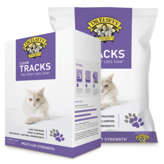 Dr. Elsey s Precious Cat Clean Track 20lb Four Muddy Paws