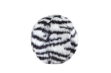 FLUFF AND TUFF ZEBRA BALL 5.5