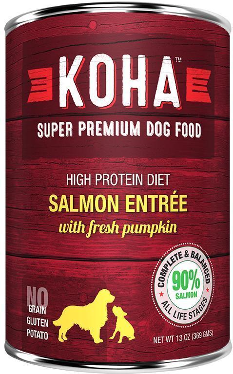 KOHA DOG GRAIN FREE LIMITED INGREDIENT SALMON 13oz