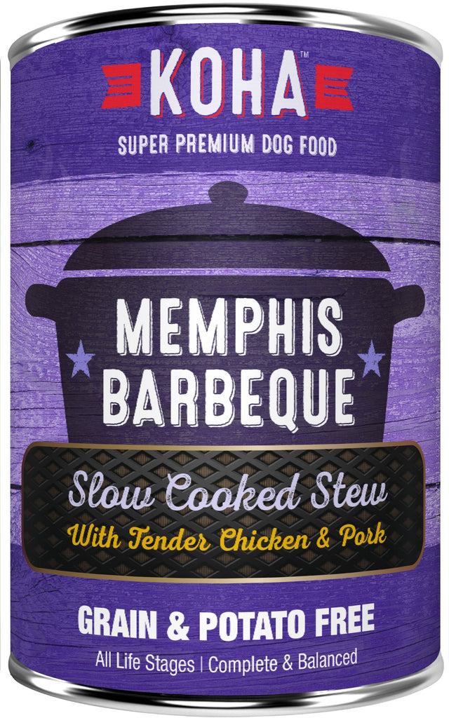 KOHA DOG GRAIN FREE MEMPHIS BBQ STEW 12.7oz