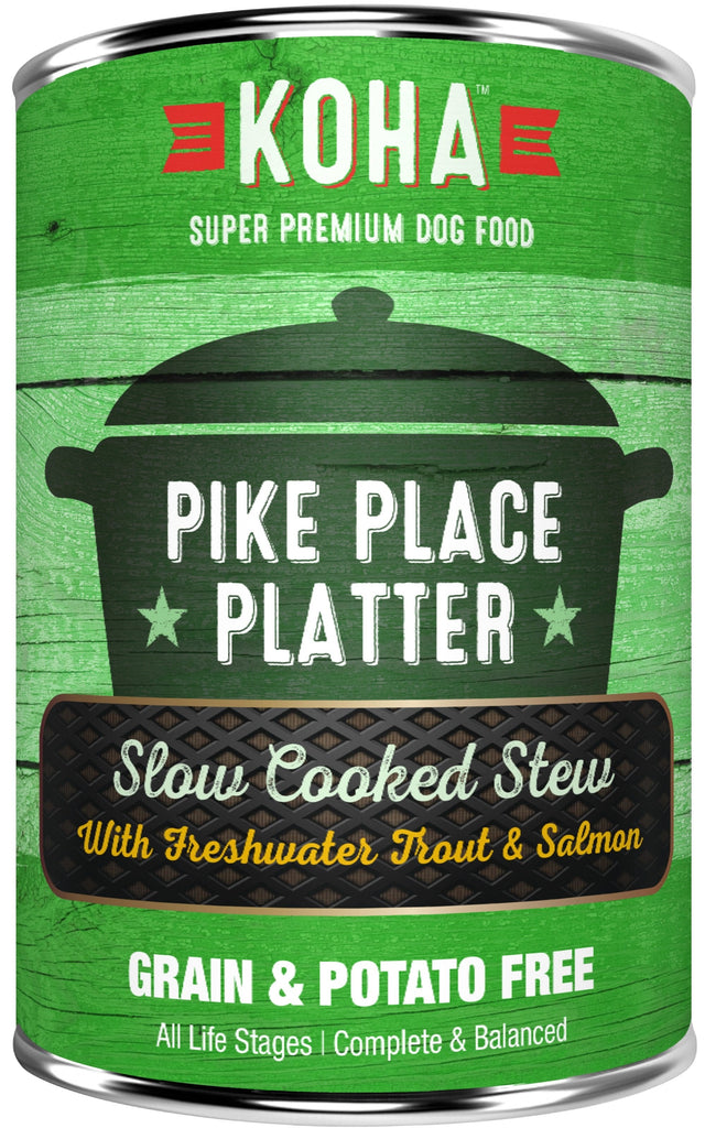 KOHA DOG GRAIN FREE PIKE PLACE PLATTER STEW 12.7oz