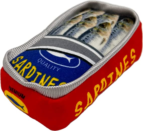 Kittybelles Sardine Tin Cat Toy