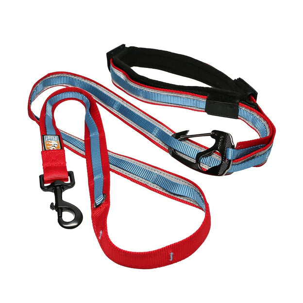 Kurgo Quantum Reflective Leash Red/Blue