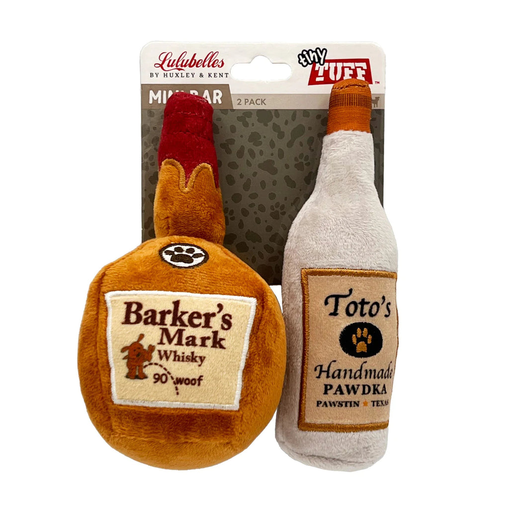 Lulubelles Mini Bar Dog Toys 2 pk