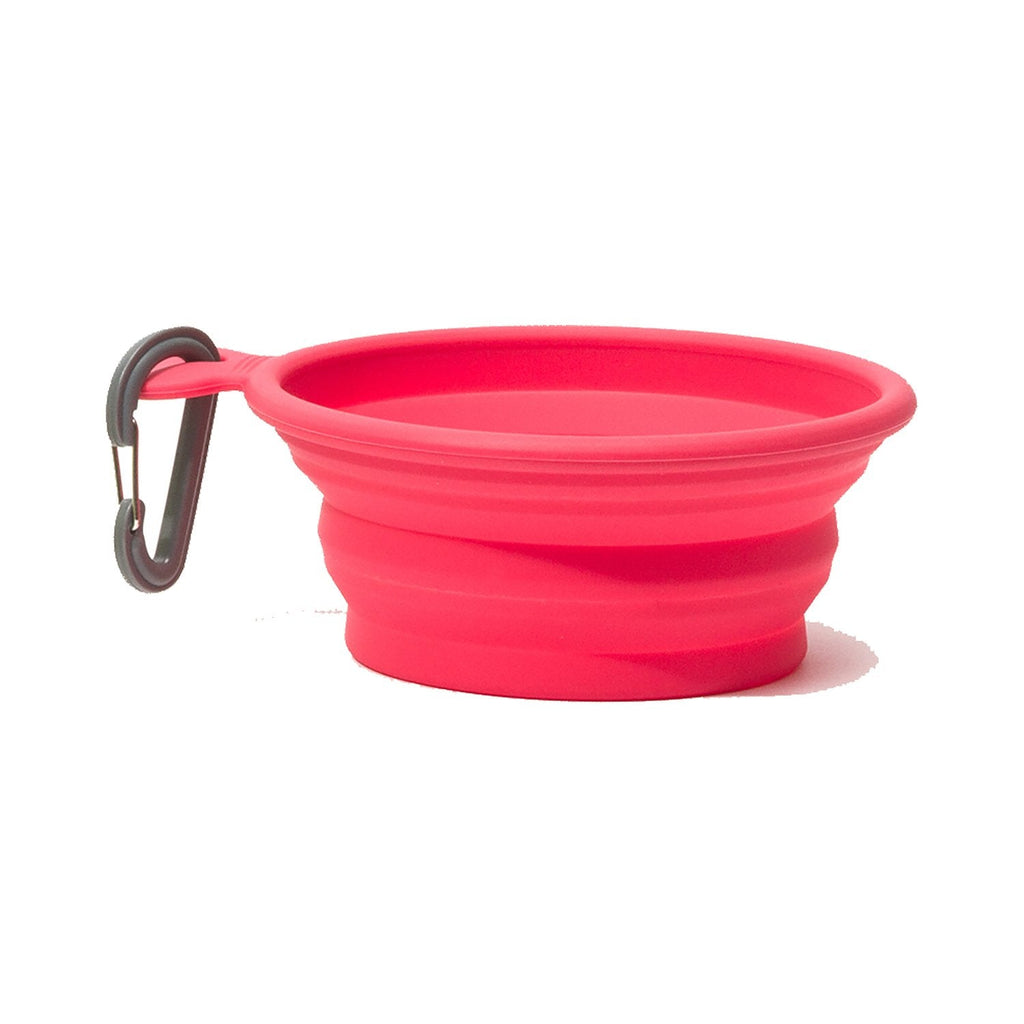 MESSY MUTTS COLLAPSIBLE BOWL 1.5 CUP Red