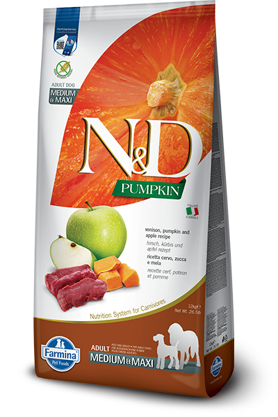 N&D Pumpkin Dog Venison 26.4lbs