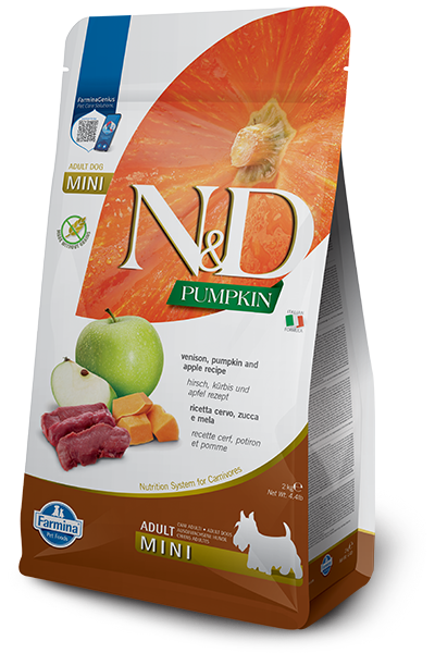 N&D Pumpkin Dog Venison Mini 4.4lbs