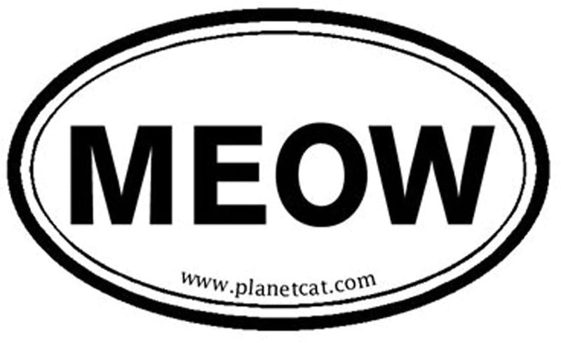 PLANET DOG Euro Sticker Meow