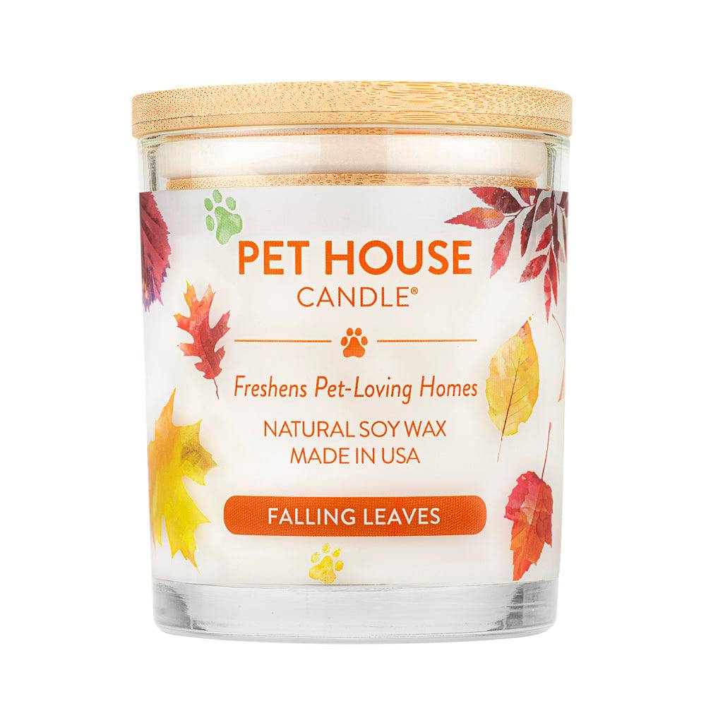 Pet House Candle Falling Leaves 8.5oz Jar