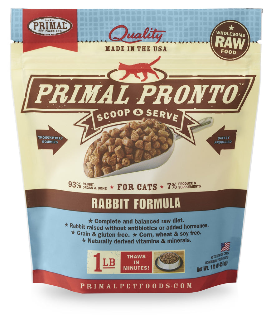 Primal Pronto Feline Rabbit 1lbs