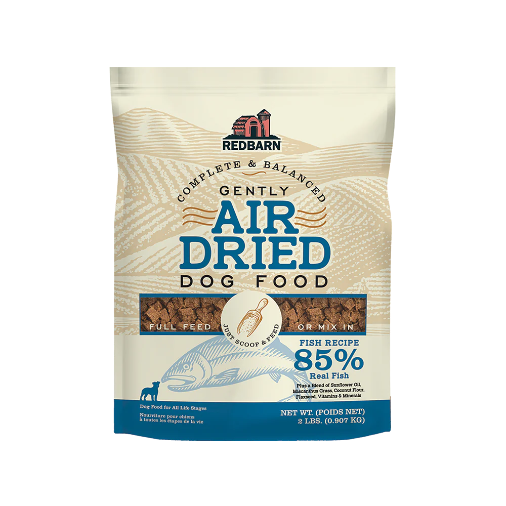 Red Barn Grain Free Air Dried Fish Dog Food 2.5oz