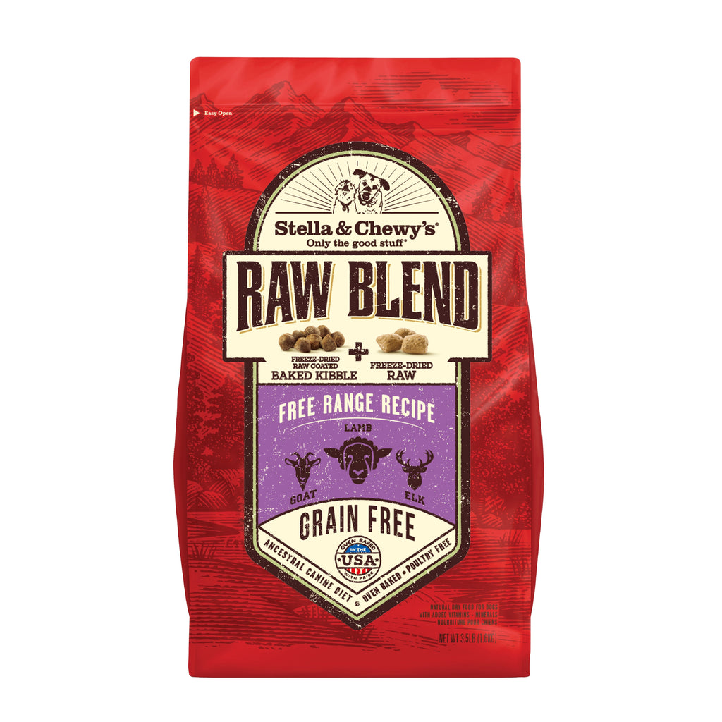 STELLA AND CHEWY'S RAW BLEND FREE RANGE DOG 3.5lb