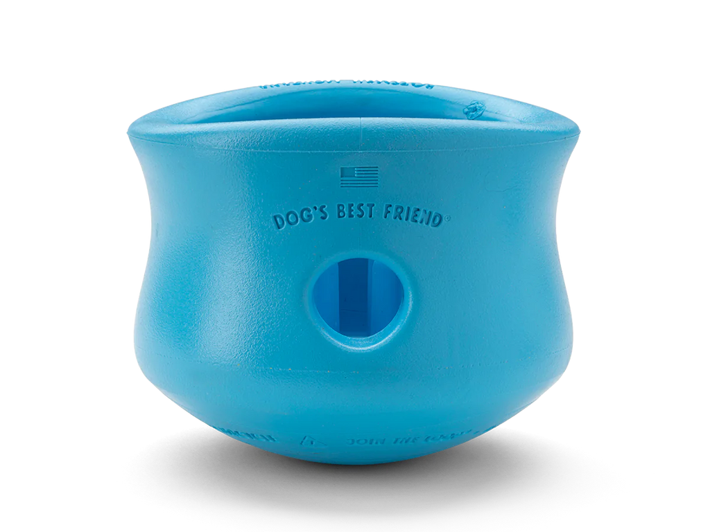 West Paw Toppl Zogo Flex Toy XL Aqua XL