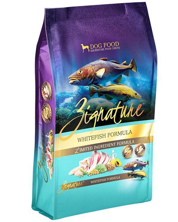 ZIGNATURE DOG FOOD WHITEFISH 4lb Four Muddy Paws