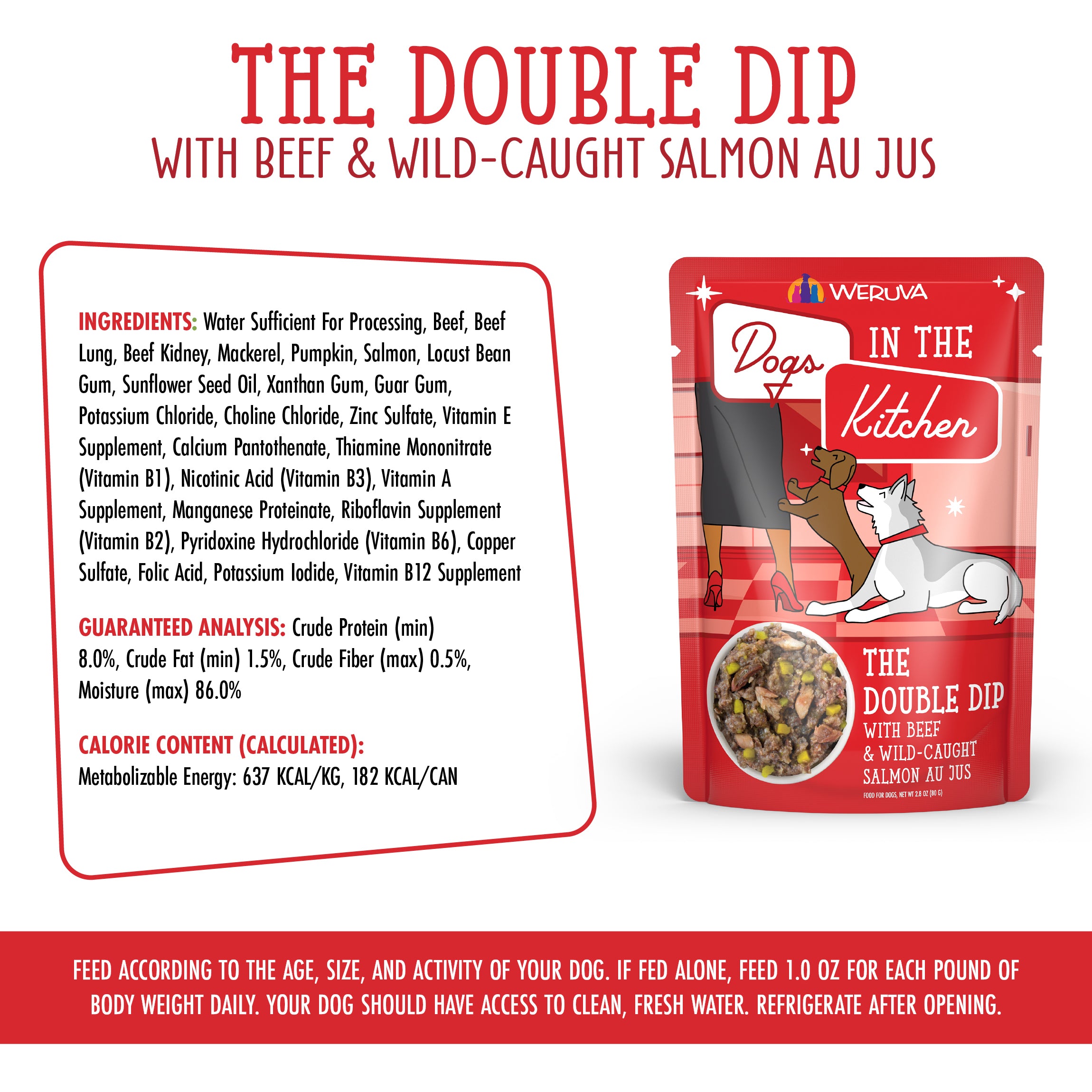 Dogs in the Kitchen Double Dip 2.8oz