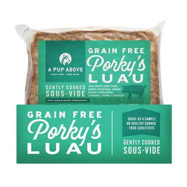 A Pup Above Grain Free Porky's Luau Gently Cooked Food 16oz-Four Muddy Paws