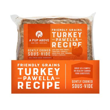 A Pup Above Grain Free Turkey Pawella Gently Cooked Food 3lbs-Four Muddy Paws