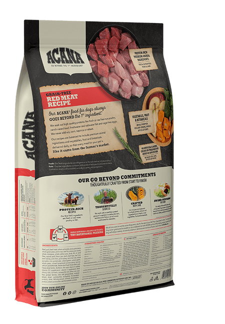 Acana Heritage Red Meat 25lbs-Four Muddy Paws