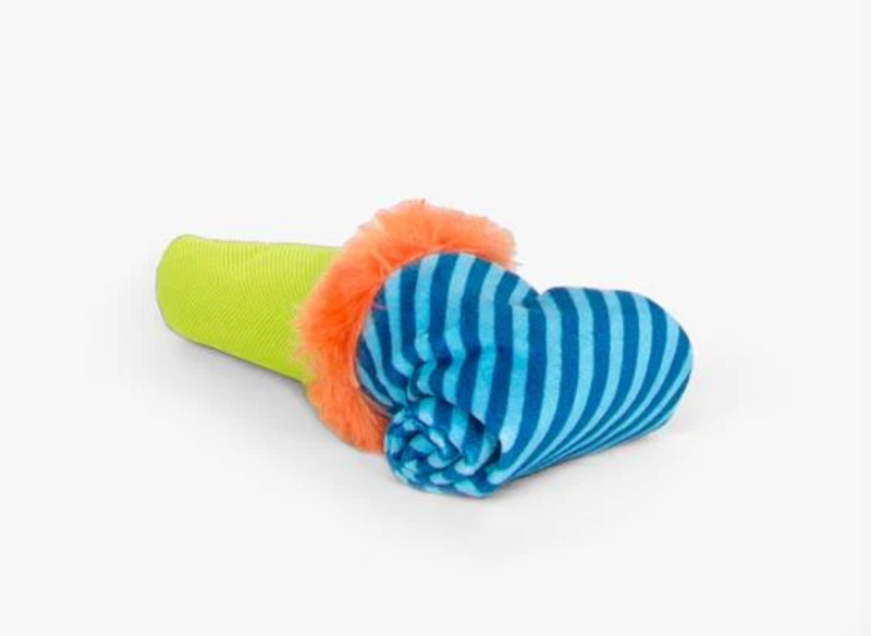 Bark Roll Over Party Blower Toy-Four Muddy Paws