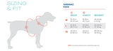 Baydog Saranac Dog Pack Large Orange-Four Muddy Paws