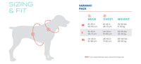 Baydog Saranac Dog Pack M Blue-Four Muddy Paws