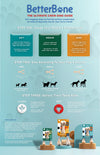 BetterBone Tough All-Natural Sustainable Chew Toy Mini Beef Flavor-Four Muddy Paws