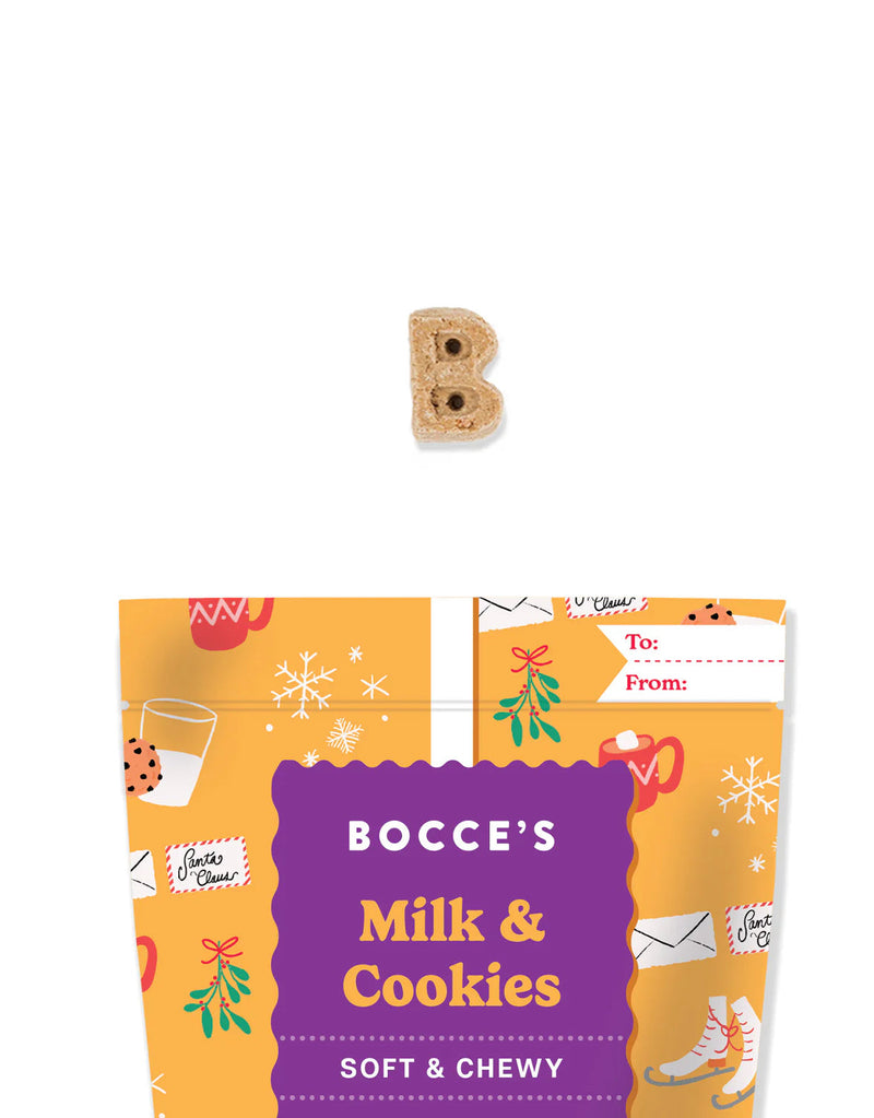 Bocce's Milk 'n Cookies Soft Chew Dog Treats 6oz-Four Muddy Paws