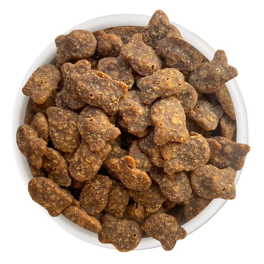 Cat Person Cat Crunchies Salmon Treat 2oz-Four Muddy Paws