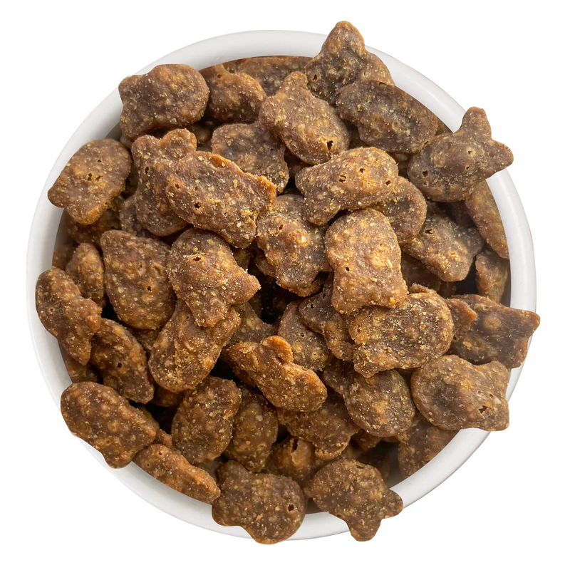 Cat Person Cat Crunchies Salmon Treat 2oz-Four Muddy Paws