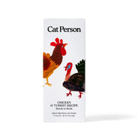 Cat Person Chicken & Turkey Shreds in Broth Cat Cup 2.75oz-Four Muddy Paws