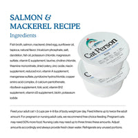 Cat Person Salmon & Mackerel Paté Cat Cup 2.75oz-Four Muddy Paws