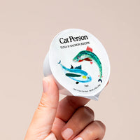 Cat Person Salmon & Mackerel Paté Cat Cup 2.75oz-Four Muddy Paws