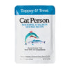 Cat Person Topper Mackerel & Salmon Mousse Cat Pouch 3oz-Four Muddy Paws