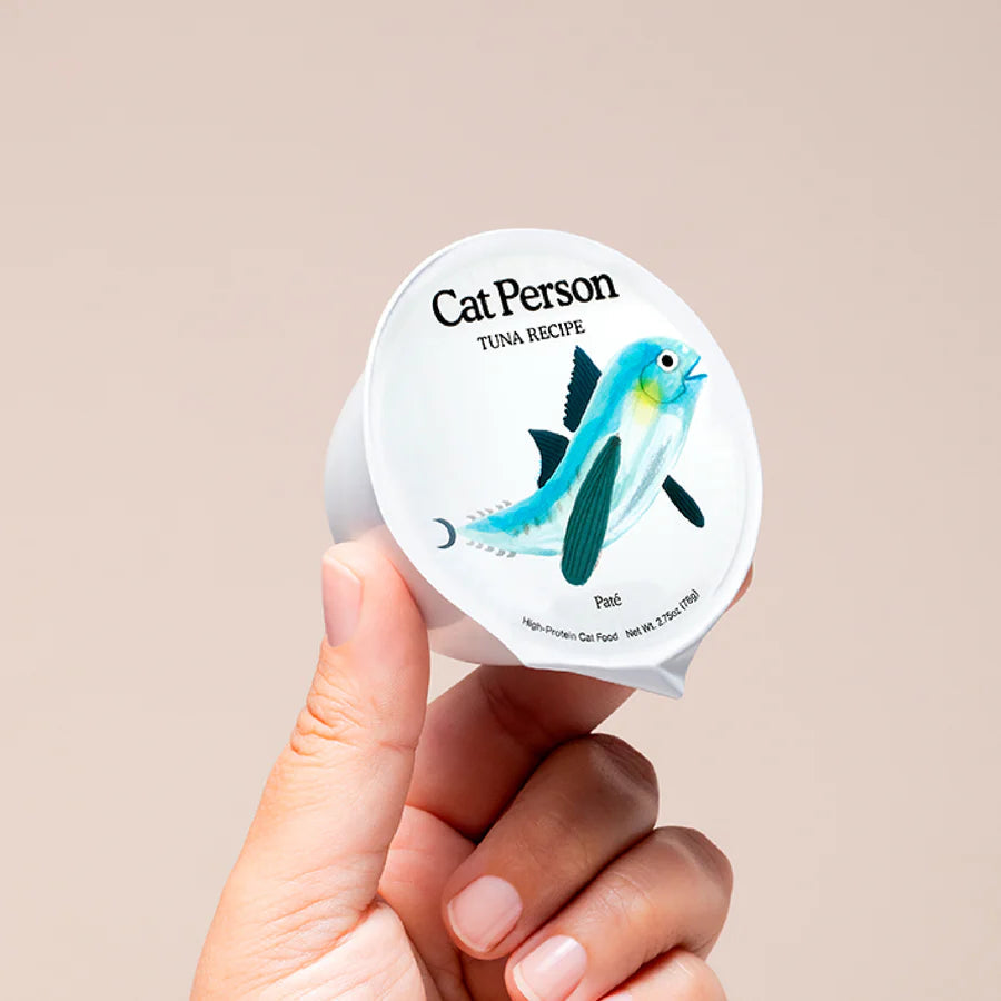 Cat Person Tuna Paté Cat Cup 2.75oz-Four Muddy Paws