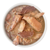 Cat Person Tuna & Salmon Shreds in Broth Cat Cup 2.75oz-Four Muddy Paws